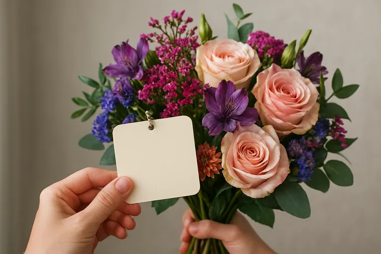 Het boeket: foto en werkelijkheid lopen soms uiteen